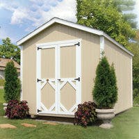 8x12 classic gable shed lifestyle