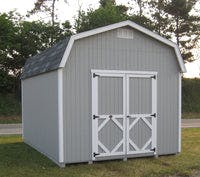 10x16 classic gambrel barn with 6 foot sidewalls lifestyle